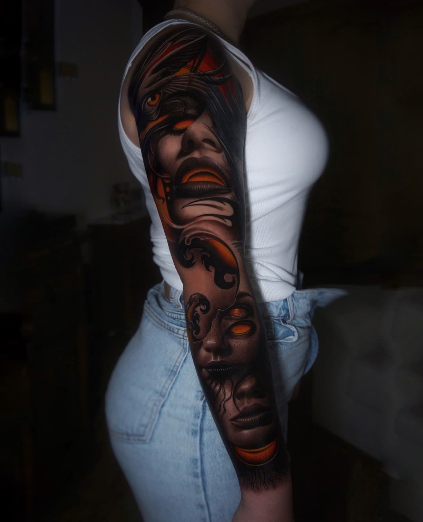 Tatuaje Surrealismo